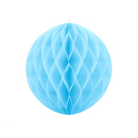 Decor Honeycomb Albastru 30cm Party Deco