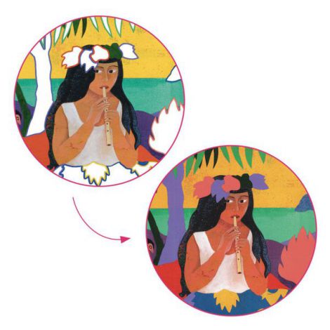 Djeco Inspired Polynesia Kit Pictură Artist - imagine 4