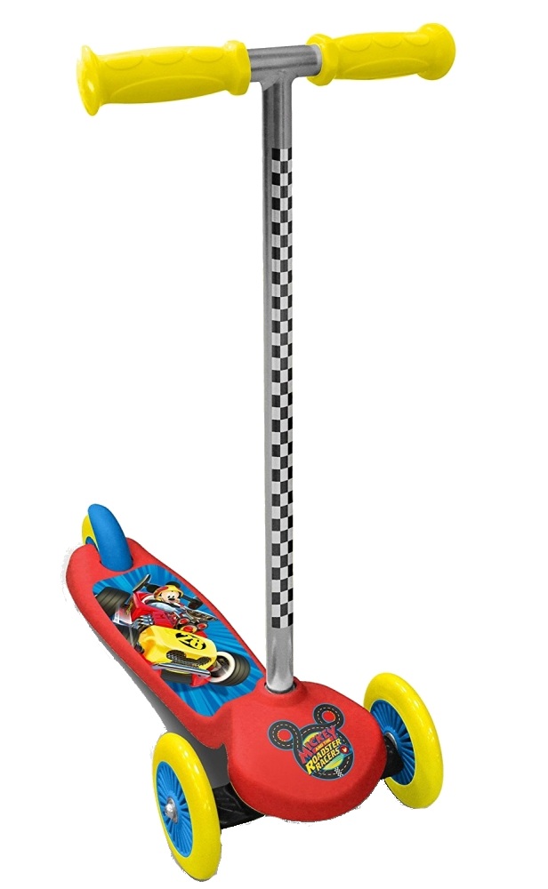 Trotineta Stamp Mickey Mouse, 3 Roti - imagine 4