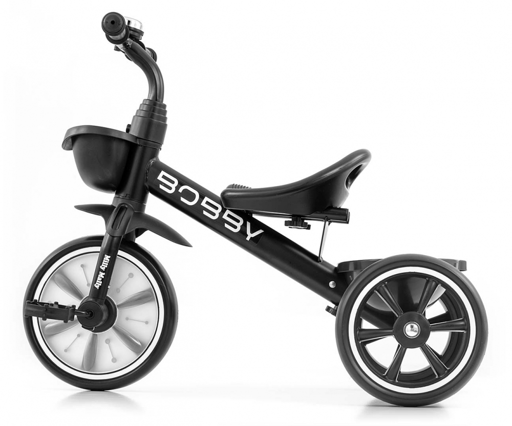 Tricicleta Milly Mally Bobby Black | Siguranță