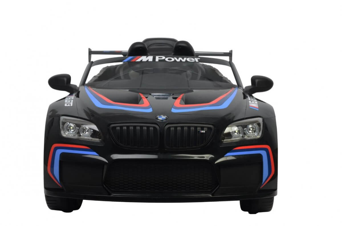 Masinuta electrica BMW M6 GT3, Negru, Licentiat - imagine 4
