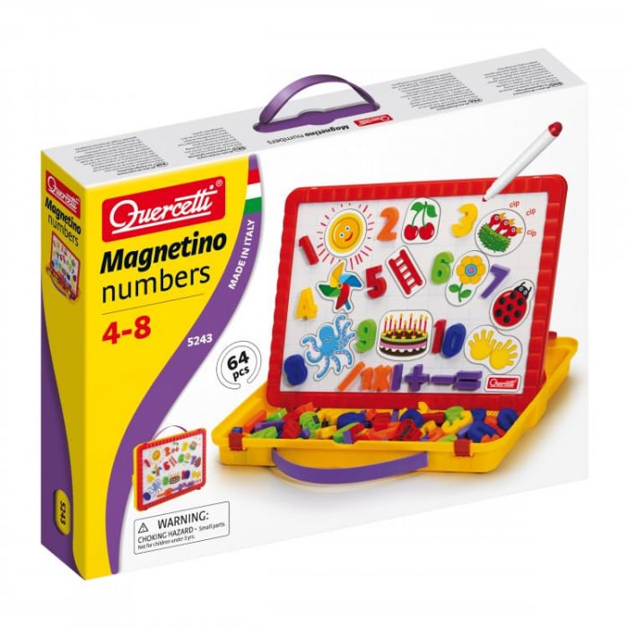 Set Cifre Magnetice Quercetti Magnetino Numbers
