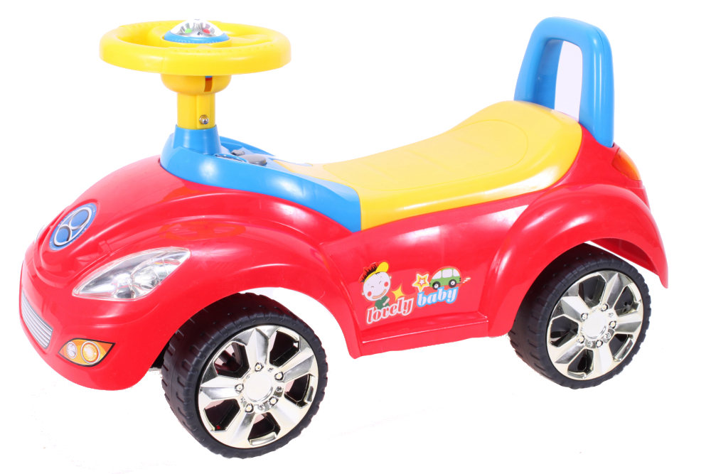 Masinuta Malplay Jupi Car Red, Far Pedale - imagine 7