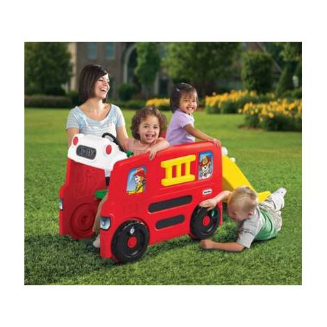 Little Tikes Pompieri cu Tobogan si Activitati - imagine 4