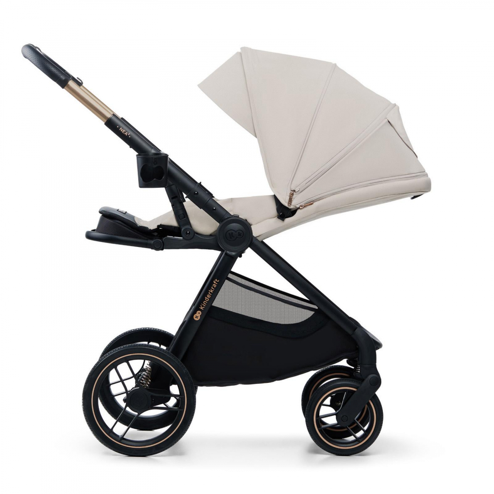 Kinderkraft Nea 2.0 Soft Beige - Carucior 2 în 1 - imagine 7