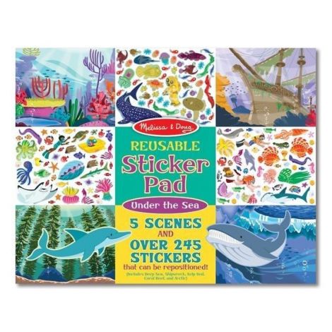 Melissa & Doug Abtibilduri Reutilizabile Acvatice