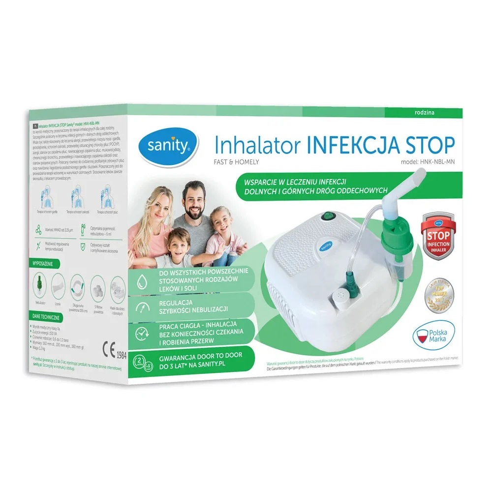 Aparat aerosoli Sanity Stop Infectie masca bebelusi adulti - imagine 2