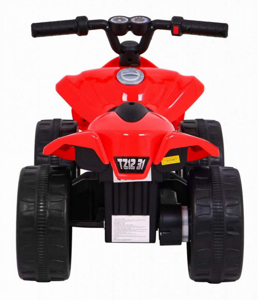 ATV Electric Novokids Mini Monster Rosu 6V - imagine 4
