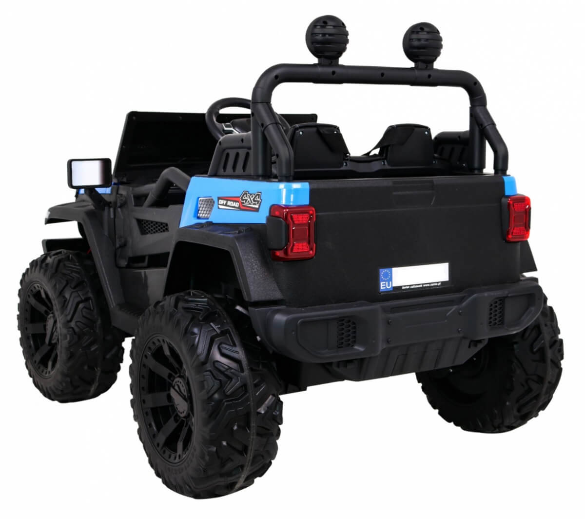 Masinuta Electrica 4x4 Off-Road Albastru - imagine 5