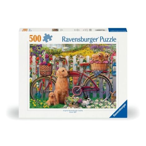 Ravensburger Puzzle 500 Piese Cățeluși - imagine 2