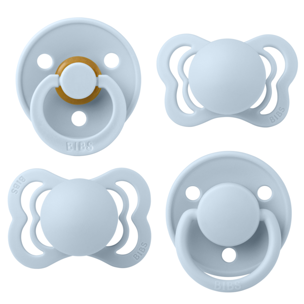 Suzete Bibs Try-it Collection Baby Blue, 0 luni+