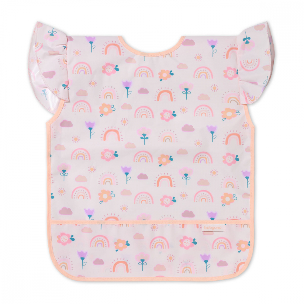 Baveta Impermeabilă Babyono Curcubeu - Protecție Excelentă - imagine 6