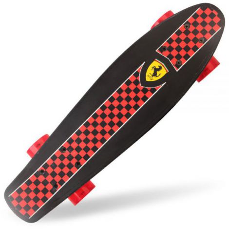 Penny Board Mesuca Ferrari Negru, Ușor și Manevrabil - imagine 3
