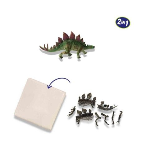 Set Sapaturi Stegozaur Ses Creative | Joc Educativ - imagine 4