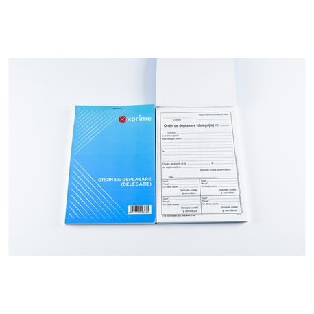Ordin de deplasare A5, 3 carnete, 100 file