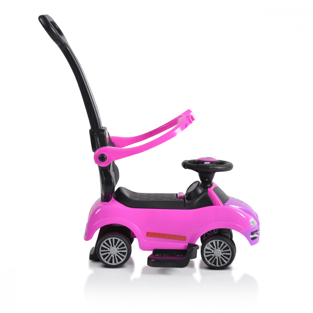 Moni Rider 2in1 Pink - Masinuta cu maner parental - imagine 8