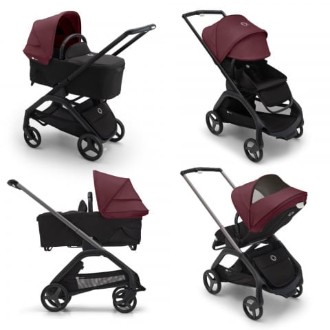 Capotina Bugaboo Dragonfly Dark Cherry