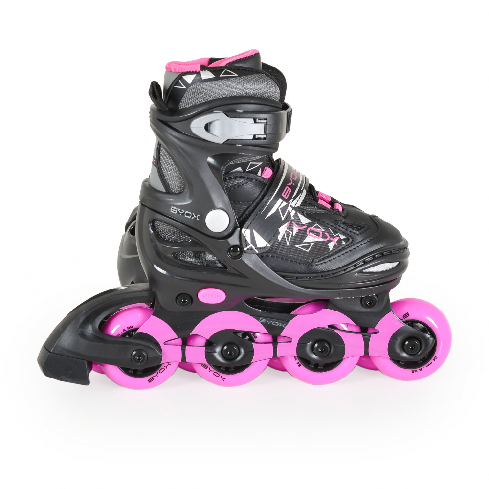 Role Byox Dazzle Pink 34-37 Reglabile Copii