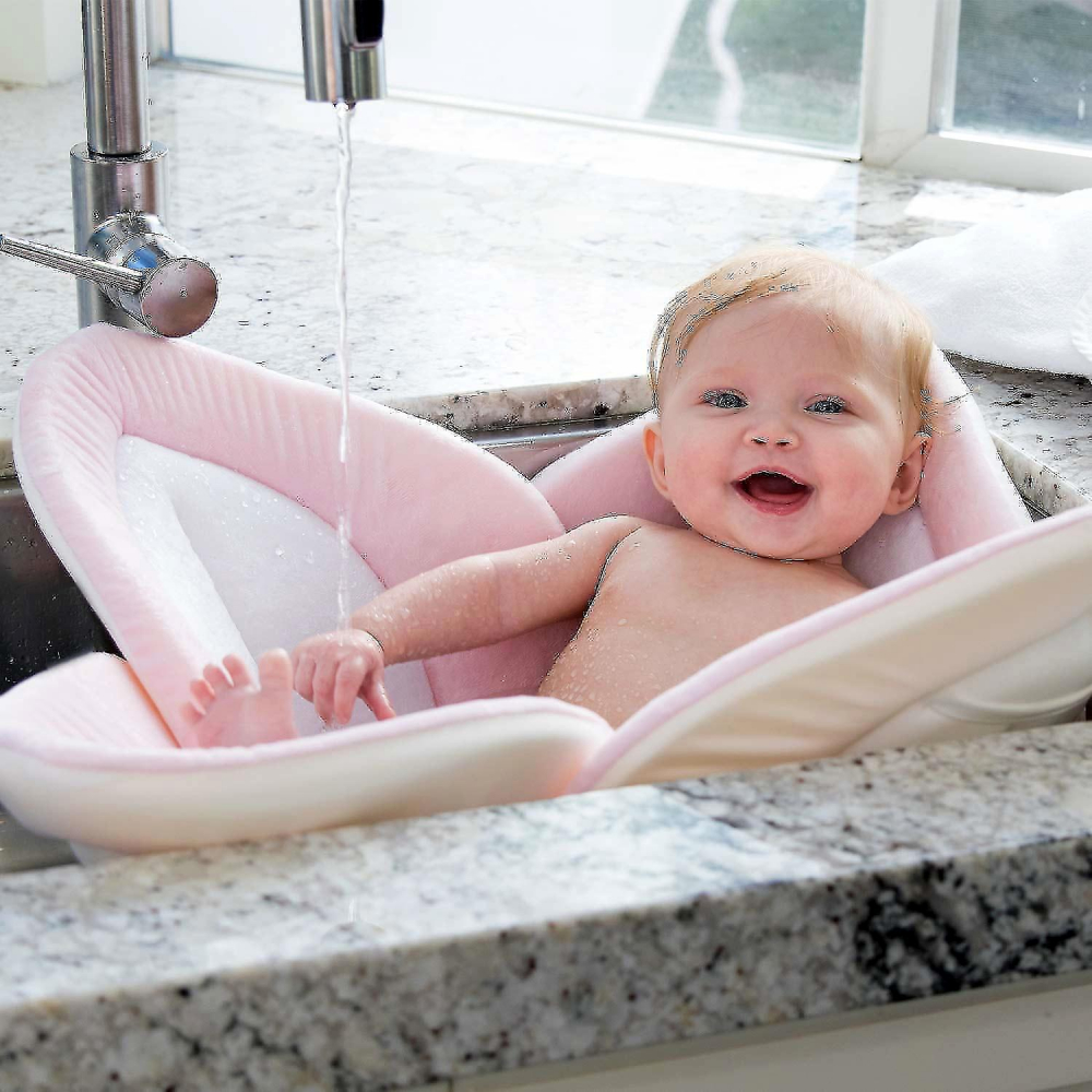 BloomingBath Lotus Roz | Cada moale de baie