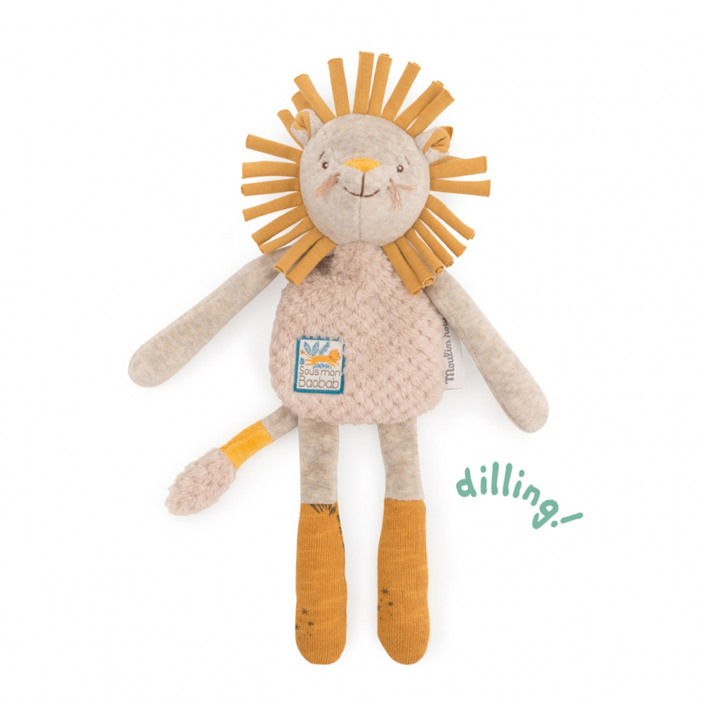 Doudou Leu Moulin Roty | Jucarie Moale Bumbac Organic