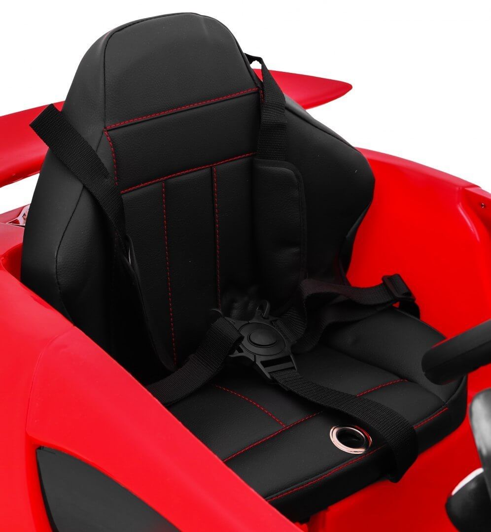 Masinuta Electrica Small Racer Rosu | Autokids - imagine 8
