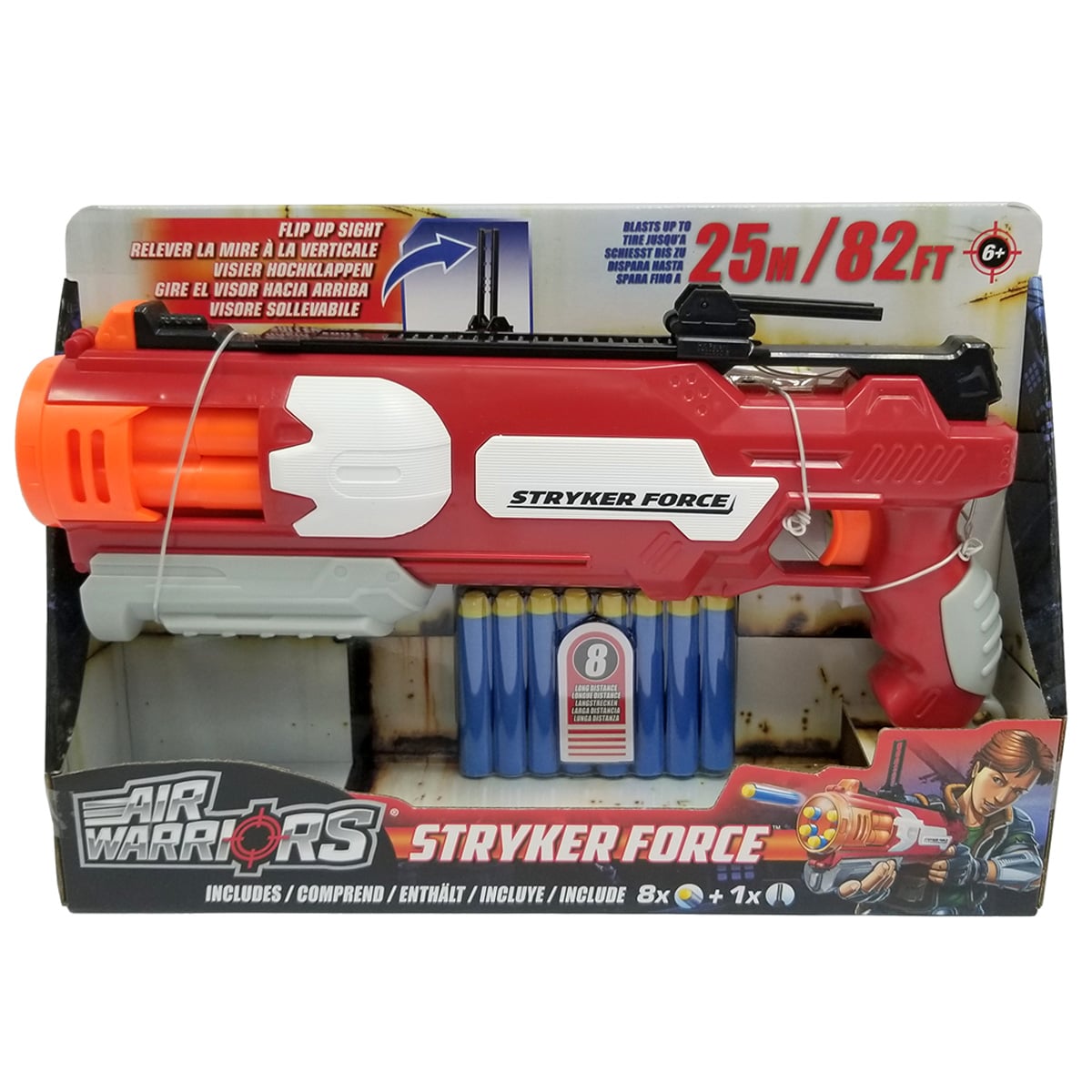 Air Warriors Stryker Force, 8 Gloante, 25m