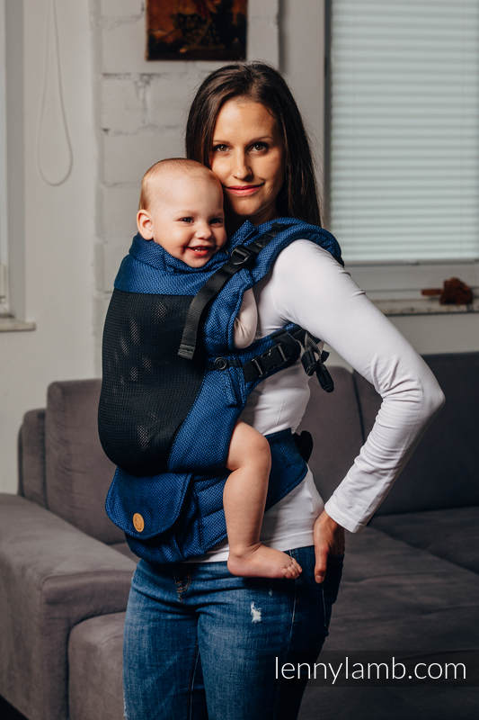 Marsupiu LennyUpGrade Mesh Cobalt | Lenny Lamb - imagine 4