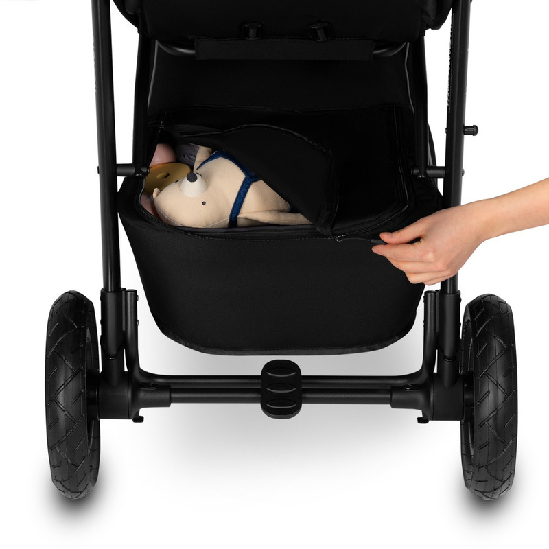 Lionelo Natt Carucior Sport 0-22kg Negru - imagine 3