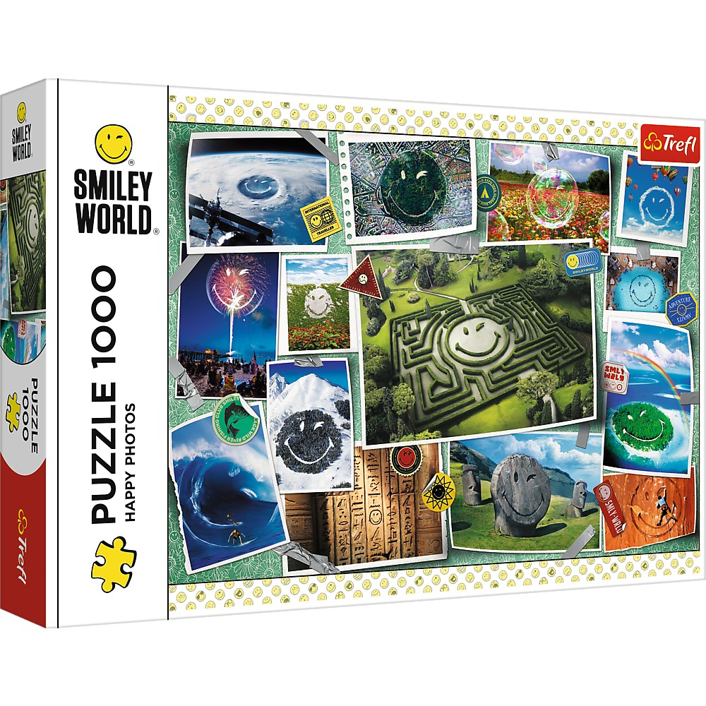 Puzzle Trefl 1000 - Poze Fericite, Educativ