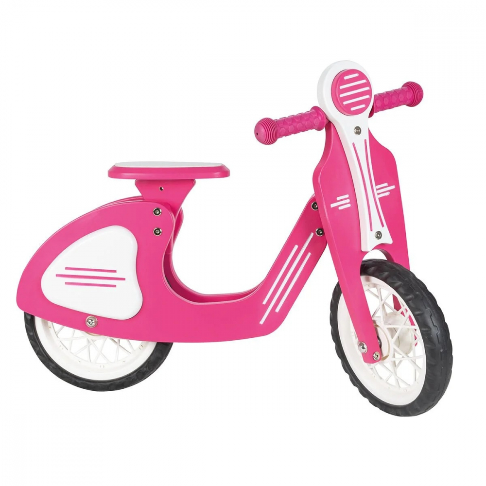 Bicicleta Pilsan Retro Pink, Fără Pedale, 2 Ani+ - imagine 2