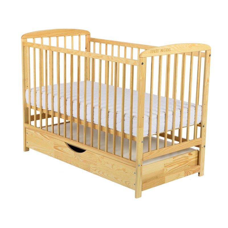 Patut Babyneeds Ola cu Sertar, 120x60 cm