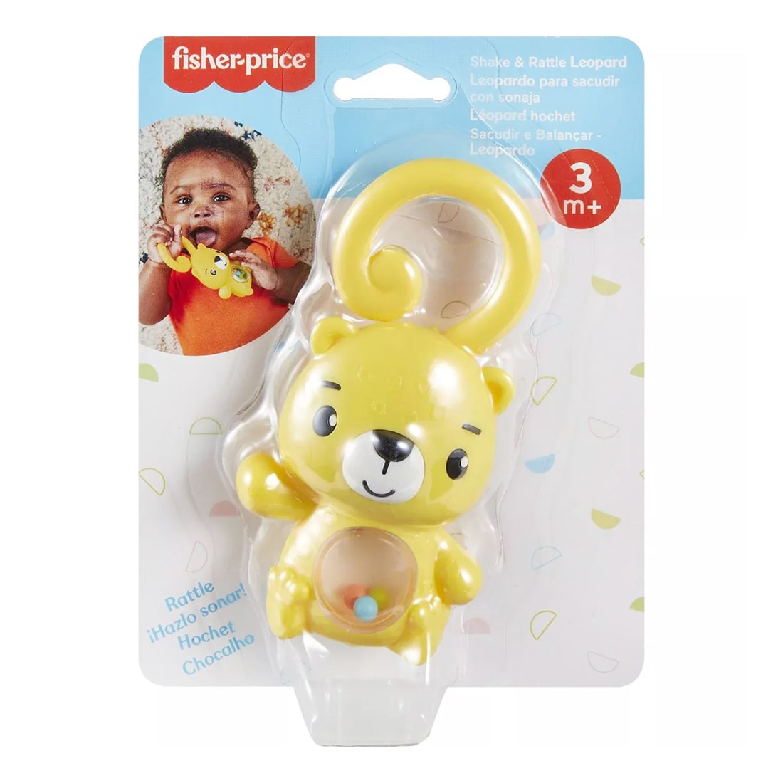 Zornaitoare Fisher Price Leopard 3luni+