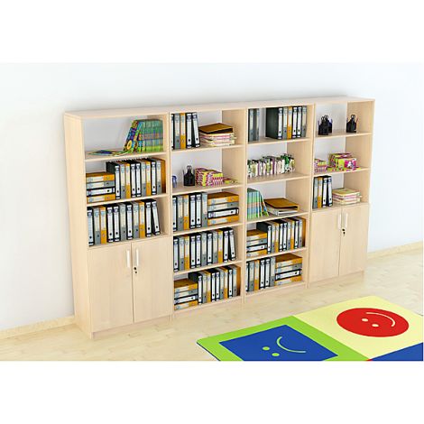 Set Expo 7 Moje Bambino - Mobilier școlar mesteacan