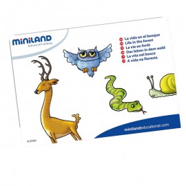 Tablita Magnetica Animate Miniland - imagine 6