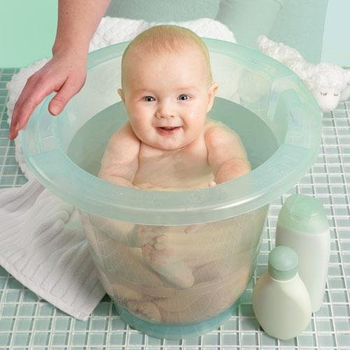 Cadita Tummy Tub Original - Baie Sigura Bebelus - imagine 5