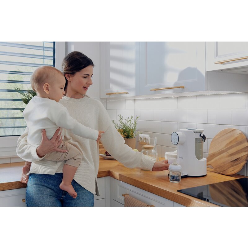 Espressor Lapte Praf Lionelo Baby Presto LED - imagine 2