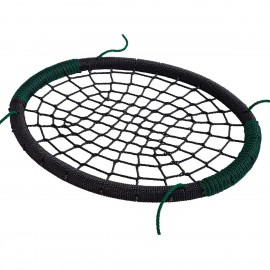 Leagan cuib oval PP KBT, Negru-Verde - imagine 2
