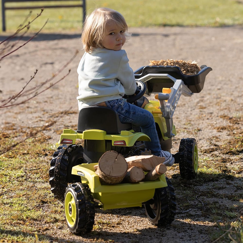 Tractor Smoby Farmer Max cu Remorca - imagine 5