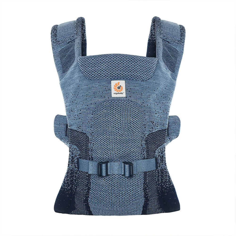 Ergobaby Marsupiu Aerloom Ocean Blue - Confort Superior - imagine 4