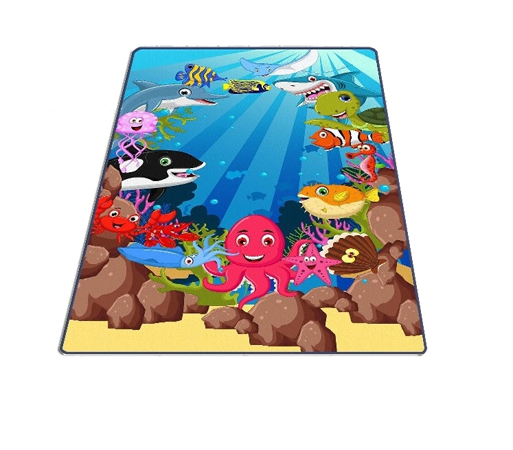 Covor Antiderapant Aquarium Chilai Home 150x200 cm - imagine 2