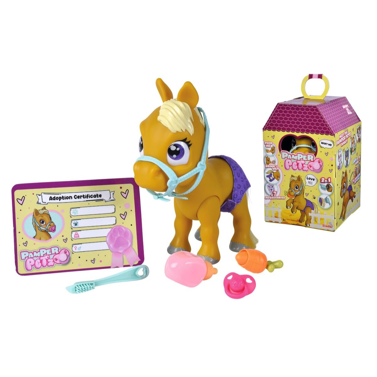 Ponei Interactiv cu Accesorii Simba Pamper Petz