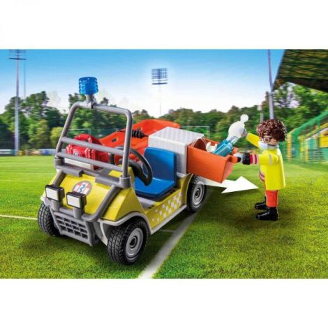 Vehicul Salvare Playmobil Galben | Aventură Heroică - imagine 5