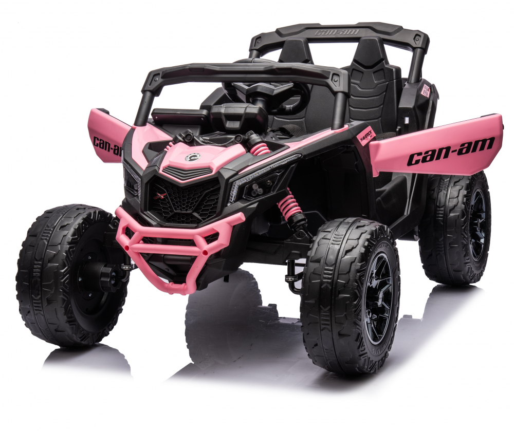 Mașinuță Can Am Pink 12V cu telecomandă - Nichiduta - imagine 6
