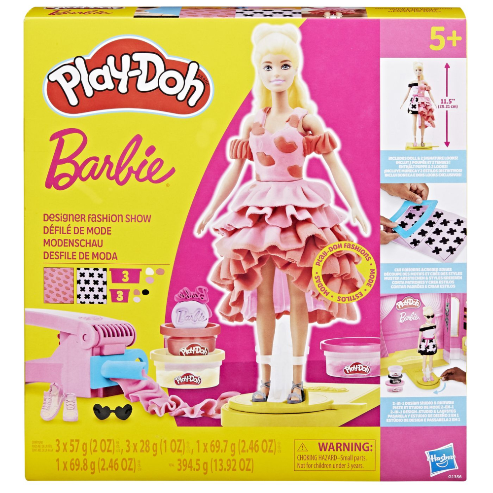 Play-Doh Barbie Hasbro - Joc Modă Creativ