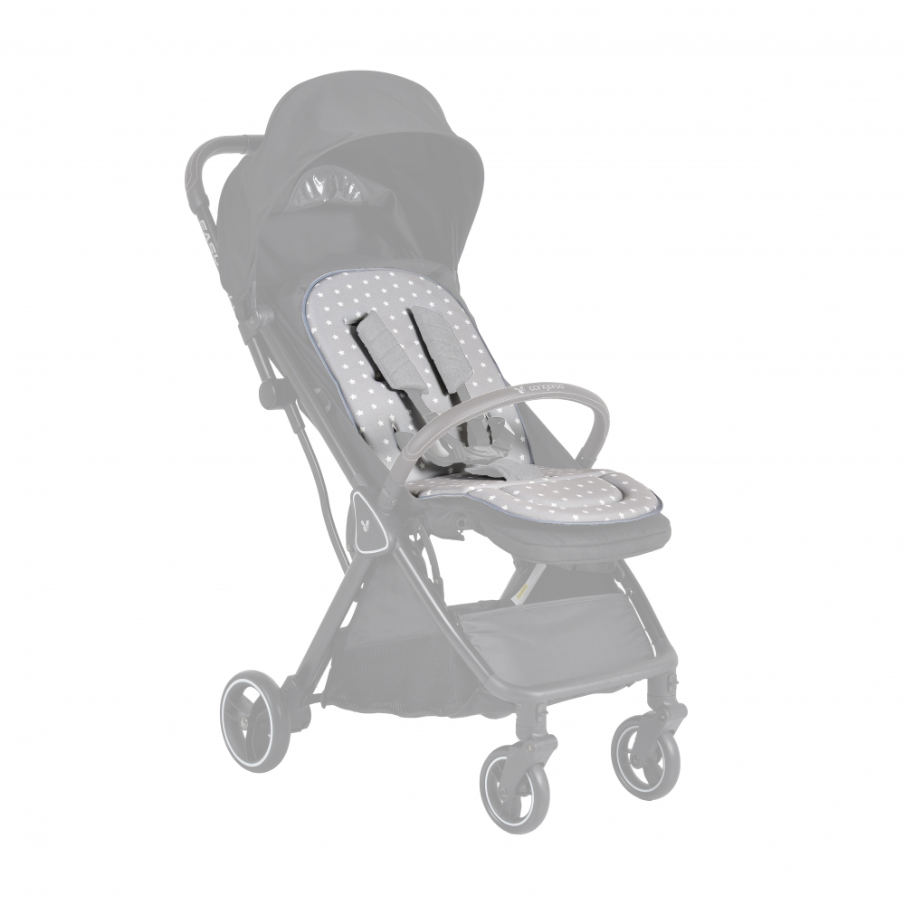 Saltea Cangaroo Kona Grey pentru Carucior - imagine 3