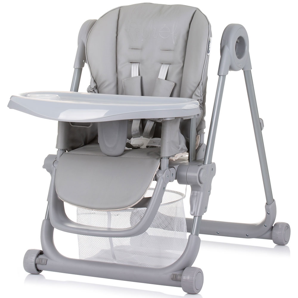 Scaun masa Chipolino Master Chef Grey