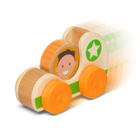 Masinuta Melissa & Doug Green Star GO Tots - imagine 7