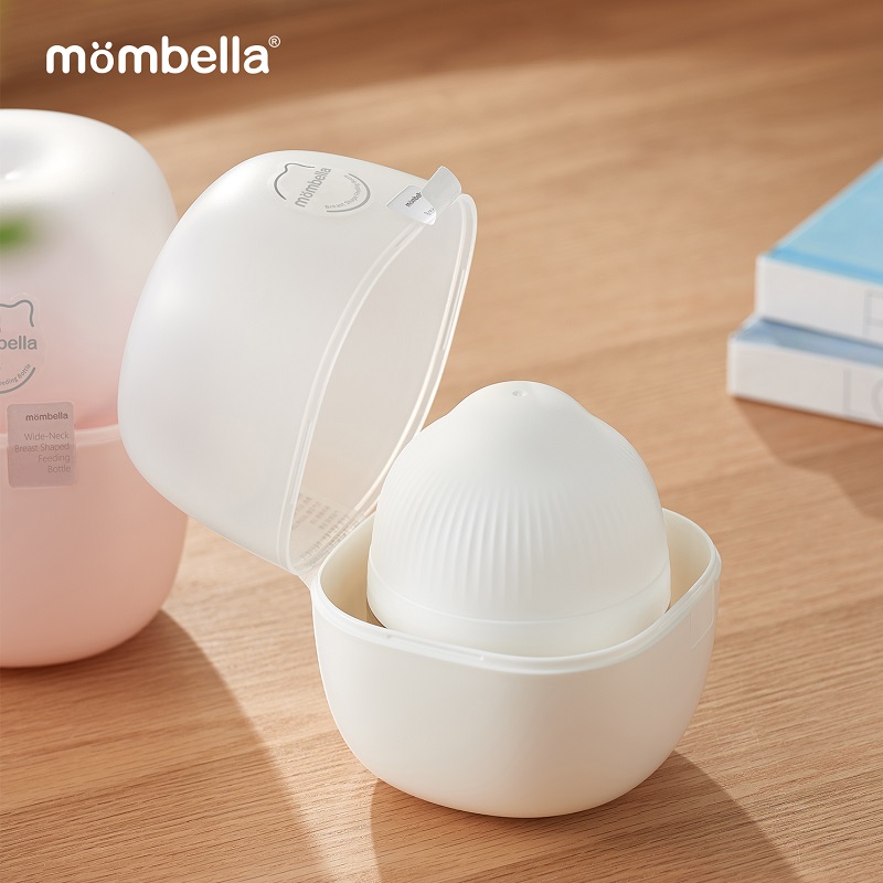 Biberon Anticolici Mombella 210ml, Ivory