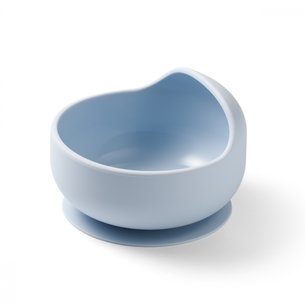 Bol Silicon Babyono cu Ventuza, Albastru - imagine 2