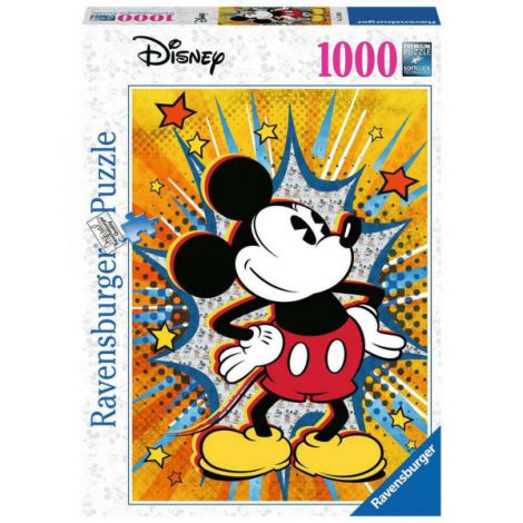 Puzzle Retro Mickey 1000 Piese Ravensburger